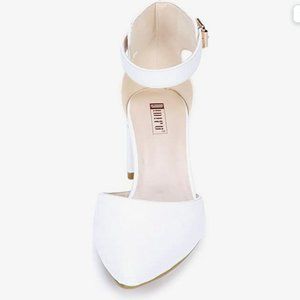 NIB IDIFU Women's IN2 Pedazo Dress Shoes Low Block Heels Chunky Closed Toe Pump